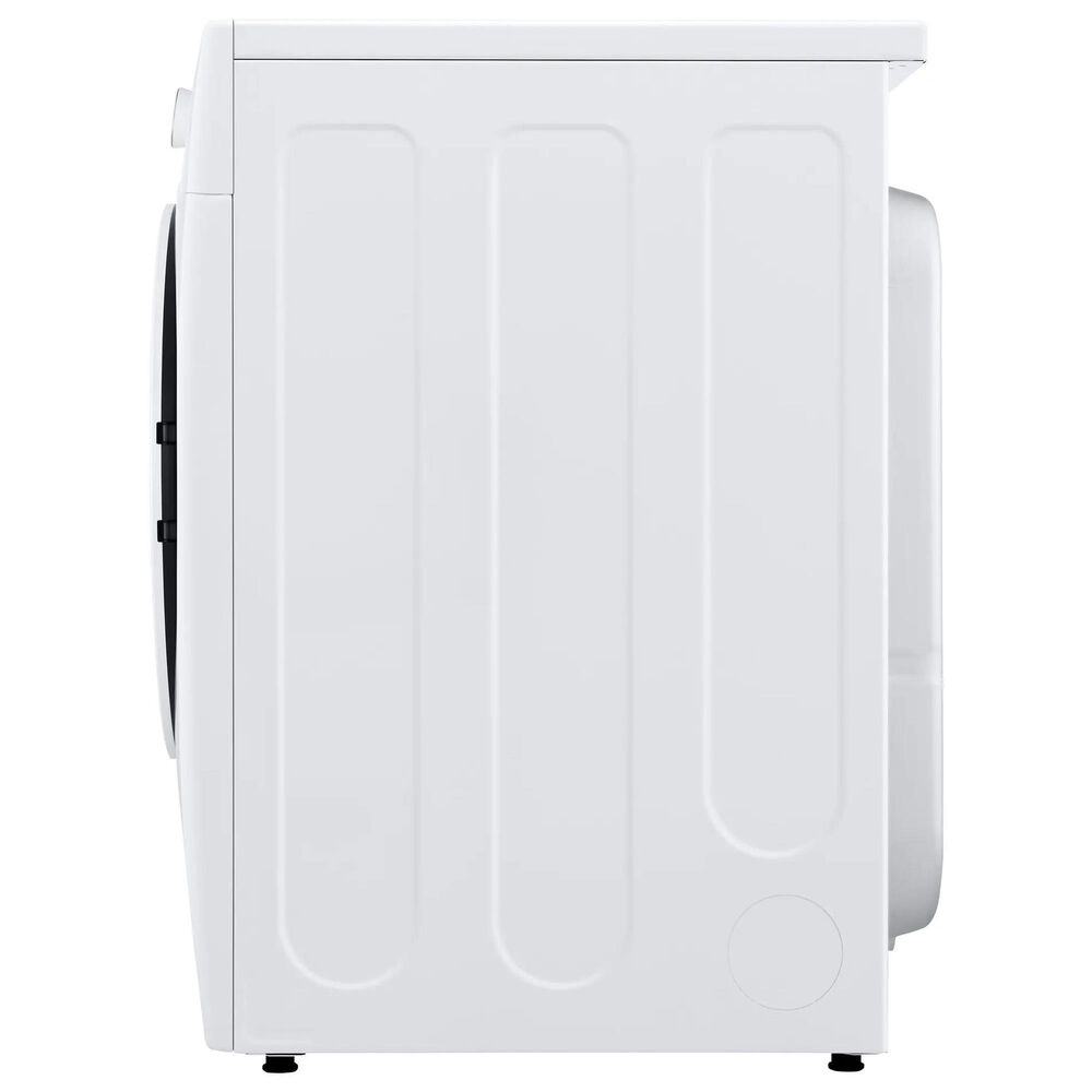 LG 7.4 Cu. Ft. Ultra Large Capacity Smart Front Load Electric Dryer in White, , large