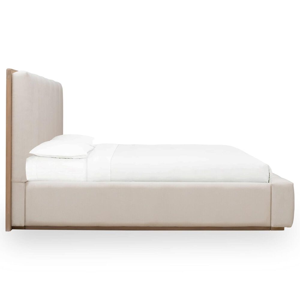 Urban Home Gardenia Queen Upholstered Bed in Chai, , large
