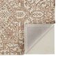 Feizy Belfort 8" x 10" Ivory and Brown Area Rug, , large