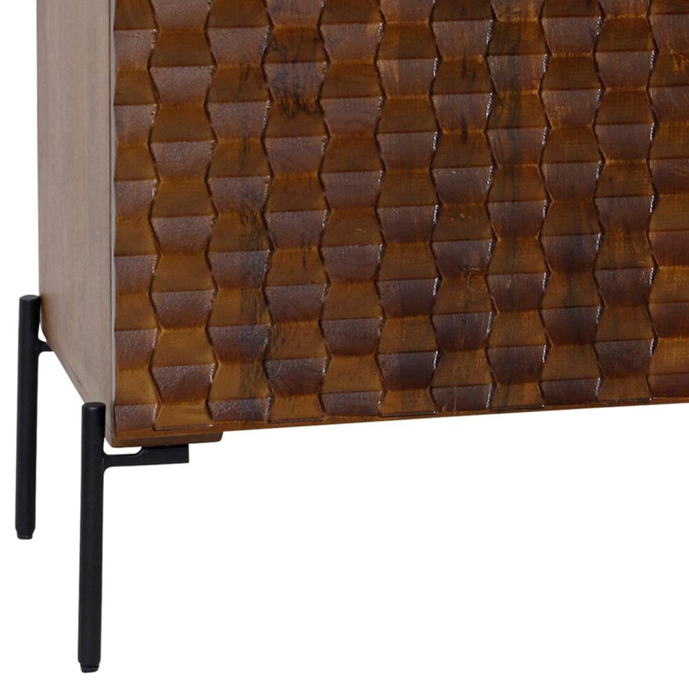 Stylecraft Lamps Inc 2-Door Cabinet in Tobacco Brown, , large
