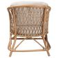 Baxton Studio Patsy Rattan Arm Chair in White, , large