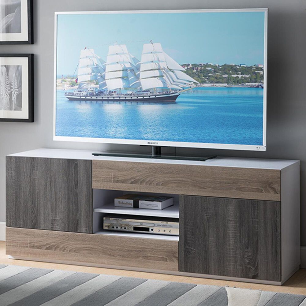 Global Movement 60" TV Stand in Two-Tone, , large