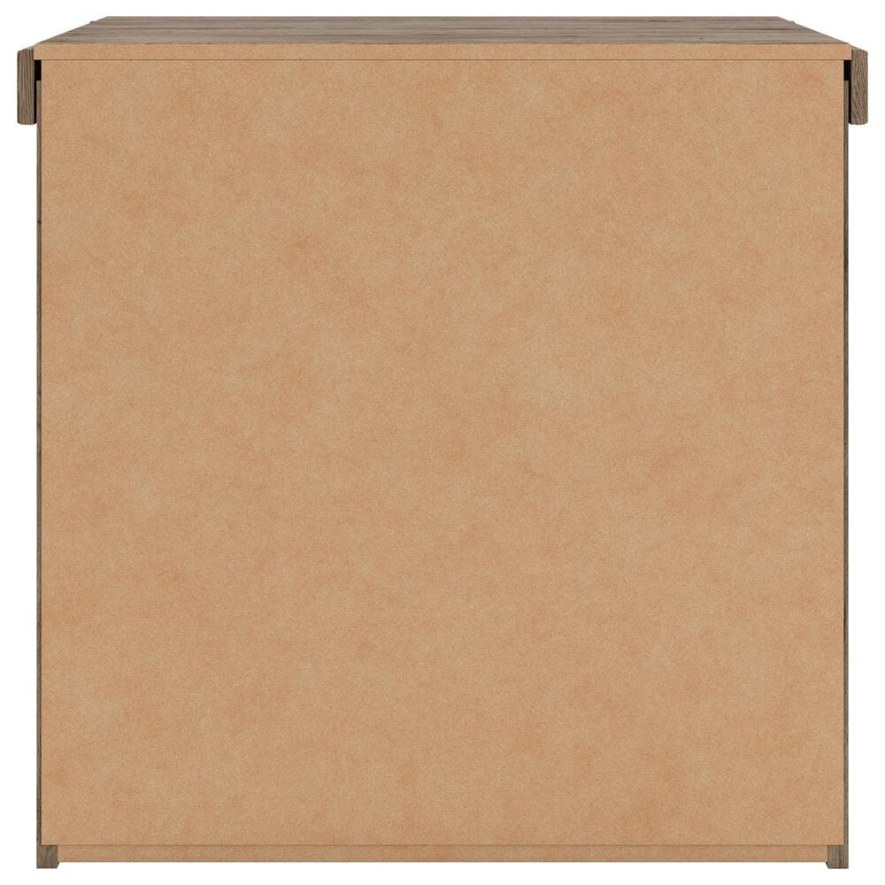 Ashley QUEEN PANEL STORAGE BED WITH TWO NIGHTSTANDS, , large