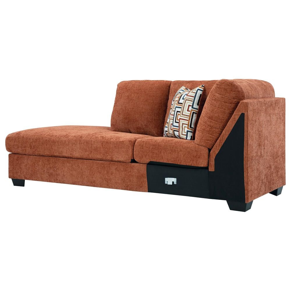 Ashley Aviemore 2-Piece Sectional with Left-Facing Chaise in Spice, , large