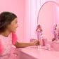 Barbie Deluxe Style Doll with Dress and Velvet Gloves in Pink, , large
