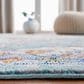 Safavieh Aria 5"1" x 7"6" Turquoise and Ivory Area Rug, , large
