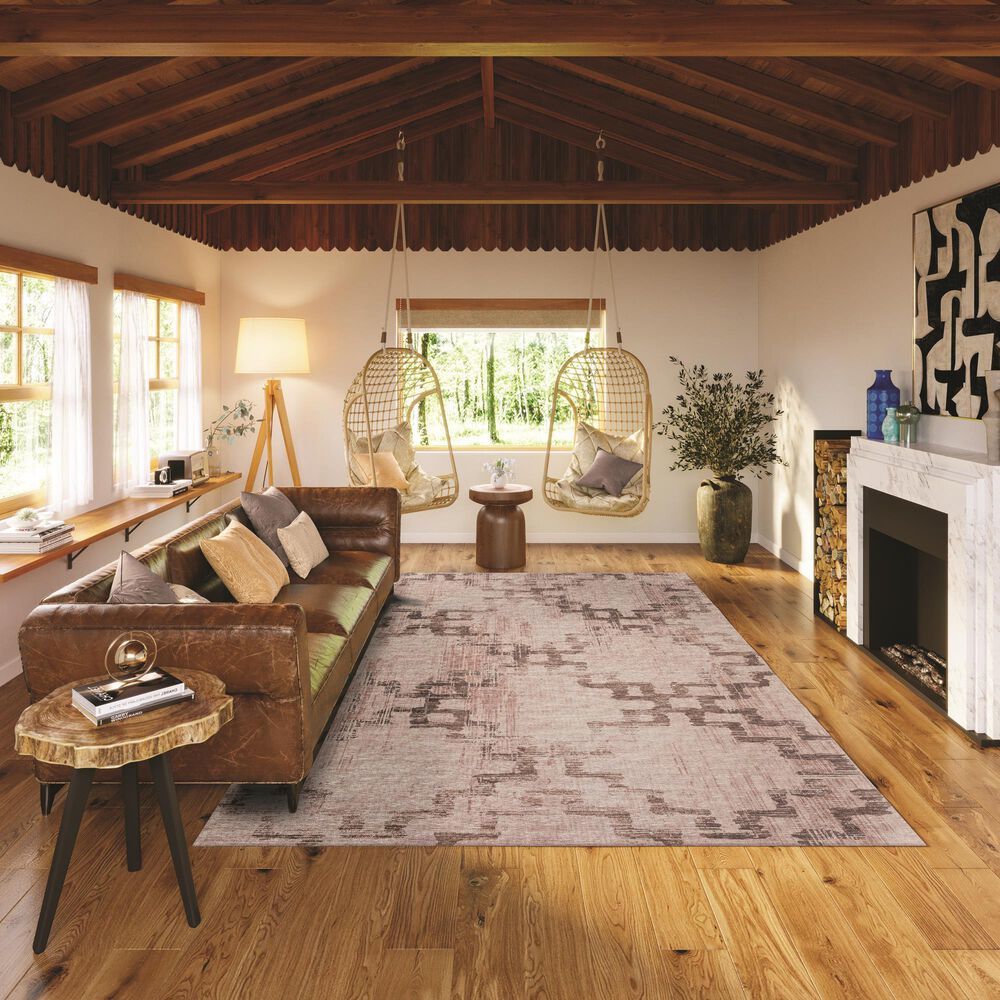 Dalyn Rug Company Sedona 6&#39; x 9&#39; Walnut Indoor/Outdoor Area Rug, , large