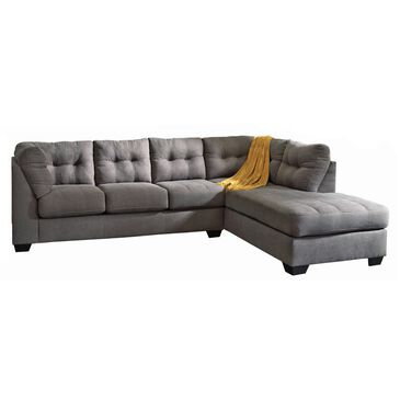 Signature Design by Ashley Maier 2-Piece Right Facing Sectional with Chaise in Charcoal, , large