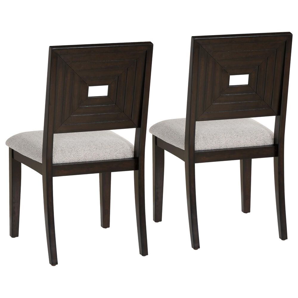 Linon Home Decor Ingrid Side Chair in Espresso (Set of 2), , large