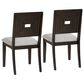 Linon Home Decor Ingrid Side Chair in Espresso (Set of 2), , large