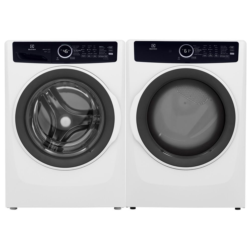 Electrolux 4.5 Cu. Ft. Front Load Washer and Electric Dryer Laundry Pair in White , , large