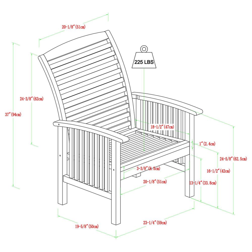 Walker Edison Midland Patio Chairs in Brown &#40;Set of 2&#41;, , large
