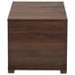 Baxton Studio Jasper 2-Door Cat Litter Box Cover House in Walnut Brown, , large