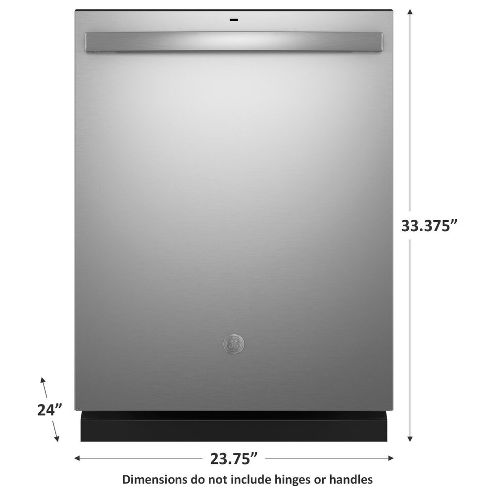 GE Appliances 24&quot; Built-In Bar Handle Dishwasher with 55 dBA in Stainless Steel, , large