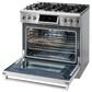 Thor Kitchen THOR 6.0 cu. Ft. Freestanding LP Gas Range with True Convection and Self Cleaning - Stainless Steel, , large