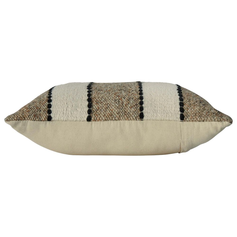 Ashley Rueford 20&quot; Square Throw Pillow in Brown, Black and Natural, , large