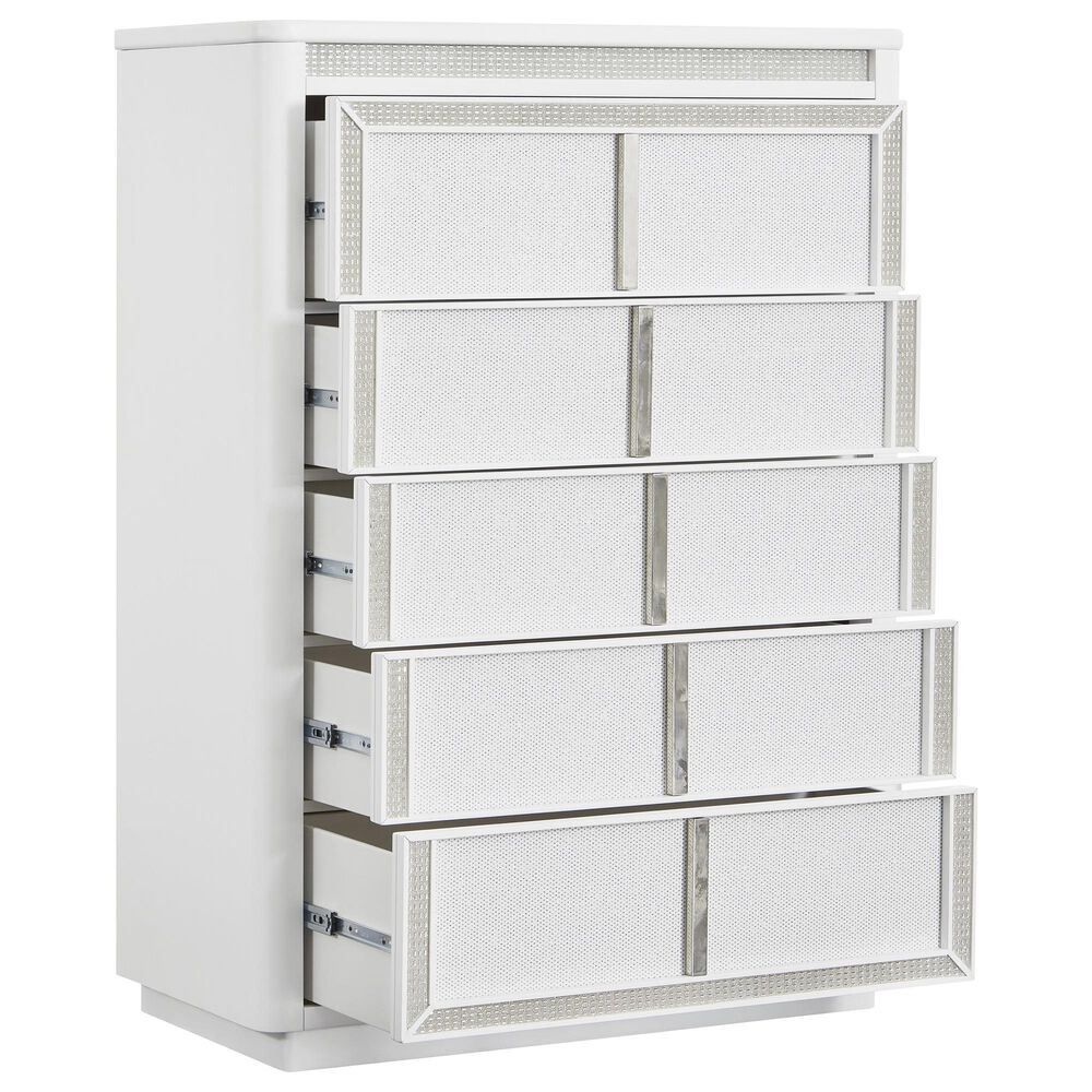 Millenium Chalanna 5-Drawer Chest in White, , large