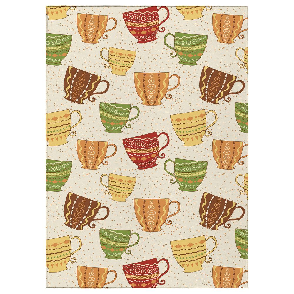 Dalyn Rug Company Kendall KE15 3" x 5" Linen Area Rug, , large