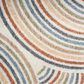 Nourison Astra Machine Washable 2"2" x 10" Ivory and Multicolor Runner, , large