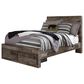 Ashley Derekson Full Panel Bed with 2 Storage Drawers in Multi Gray, , large
