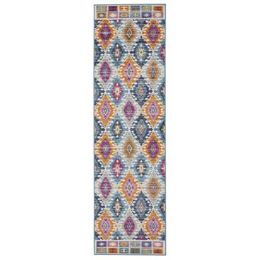 Nourison Passion PSN02 1"10" x 6" Multicolor Runner, , large