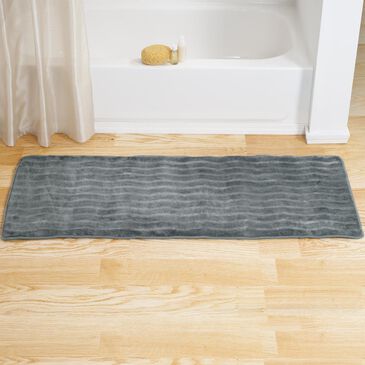 Timberlake Lavish Home Memory Foam Extra Long Bath Rug Mat, , large