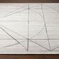 Surya Hightower Charcoal, White and Black 6" x 9" Area Rug, , large