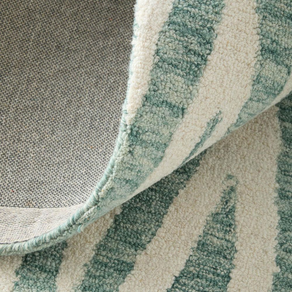 Feizy Wallace Teal 5&#39; x 8&#39; Area Rug, , large