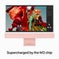 Apple 24-inch iMac with Retina 4.5K display: Apple M3 chip with 8 core CPU and 10 core GPU, 512GB SSD - Pink, , large