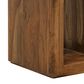 Fallridge Balam Chairside Table in Brown, , large