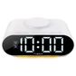 iHome Dual Alarm Clock with Fast Wireless Charging and Nightlight in White, , large