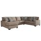 Ashley Cannonbrook 3-Piece Sectional in Cannonbrook Nutmeg, , large
