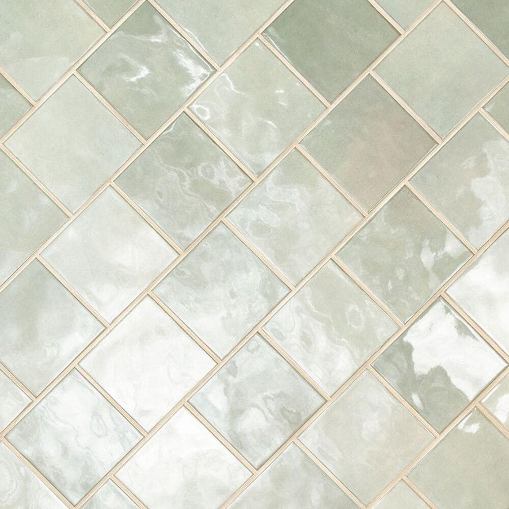 MS International Renzo Jade 5&quot; x 5&quot; Ceramic Tile, , large