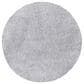 Safavieh August Shag AUG900G 4" Round Silver Area Rug, , large