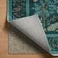 Loloi Canopy Peacock Forest Teal 2"6" x 7"6" Runner, , large