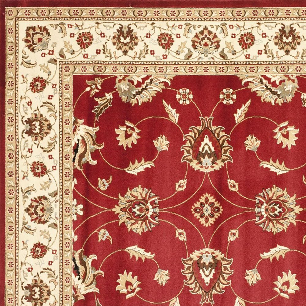Safavieh Lyndhurst LNH553 4&#39; x 6&#39; Red and Ivory Area Rug, , large