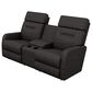 La-Z-Boy Lennon Wall Manual Reclining Loveseat with Console in Granite, , large
