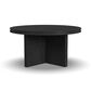 Flexsteel Waterfall Round Coffe Table in Ebony, , large