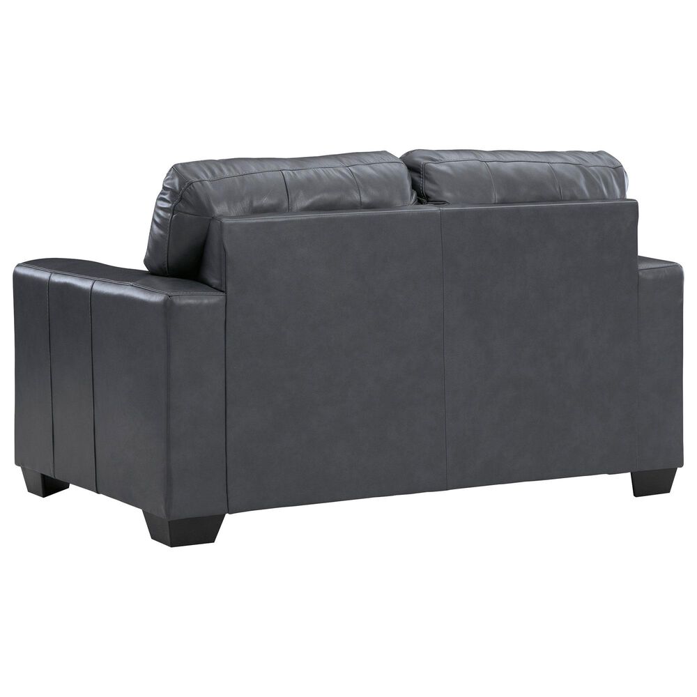 Ashley Bolsena Stationary Loveseat in Admiral, , large