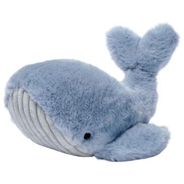 Lambs & Ivy Bubbles and Squirt Soft Plush Whale Stuffed Animal in Blue, , large