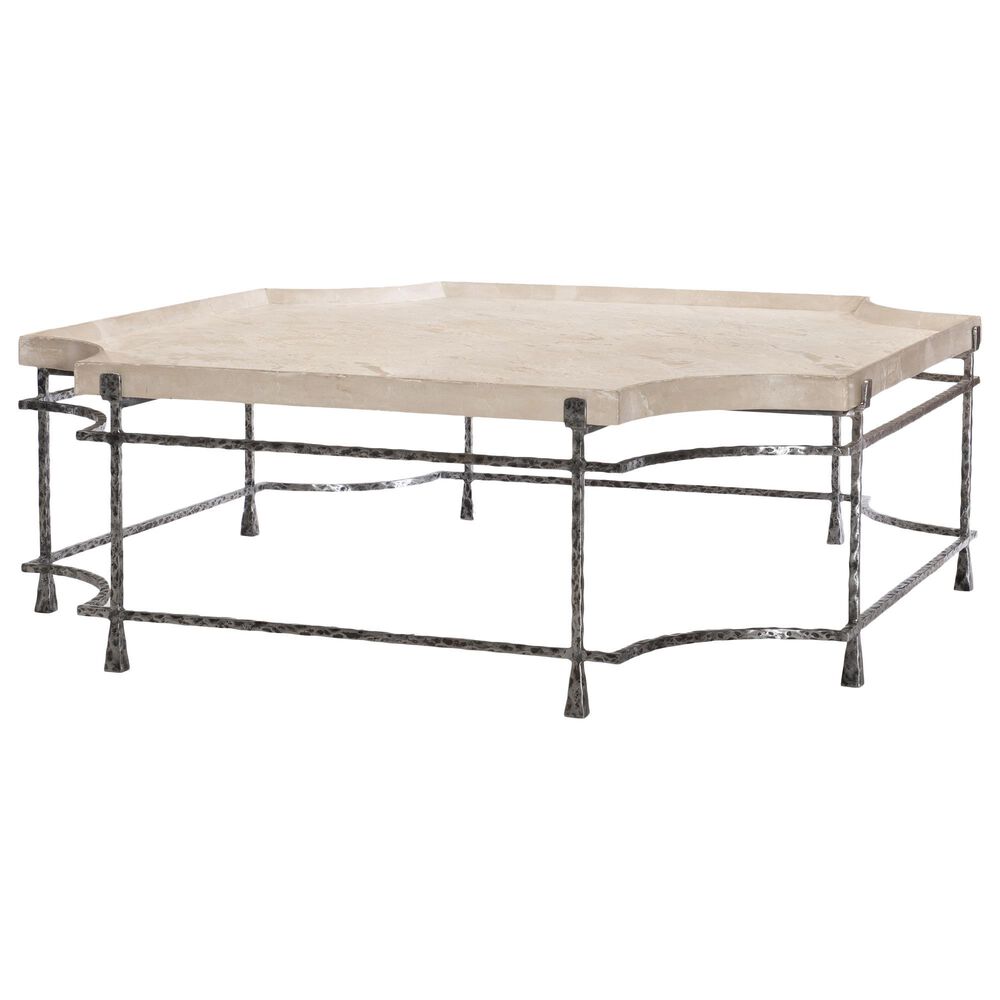 Century Mesa Cortez Cocktail Table in Blackened and Tan, , large