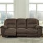 Ashley Next-Gen Gaucho Manual Reclining Sofa in Espresso, , large