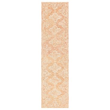 Surya Granada GND-2301 2"6" x 10" Rust, Peach and Khaki Runner Rug, , large