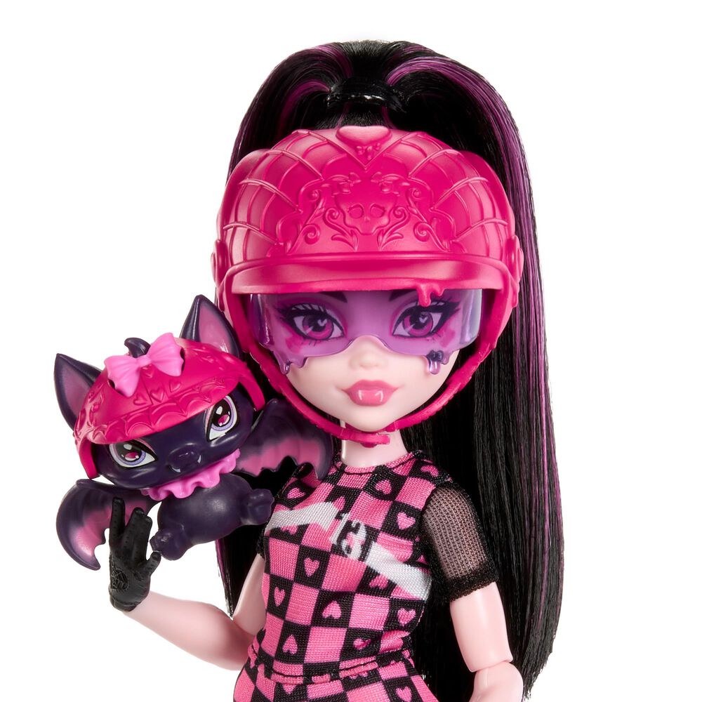 Barbie Draculaura Doll with Scooter and Accessories in Multicolor, , large