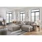 Ashley Katany Oversized Accent Ottoman in Shadow, , large