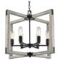 Golden Lighting Lowell 6-Light Chandelier in Matte Black, , large