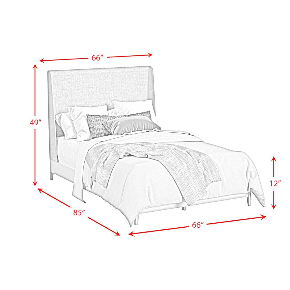 Mayberry Hill Westland 4-Piece Queen Bedroom Set in Almond, , large
