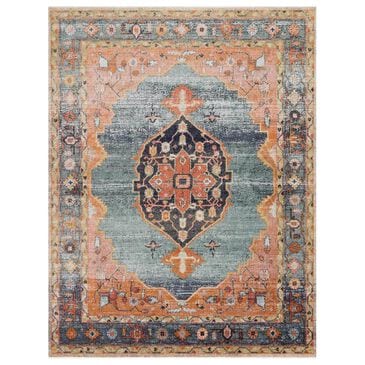 Magnolia Home Graham GRA-02 2"3" x 10" Blue and Sunrise Runner, , large