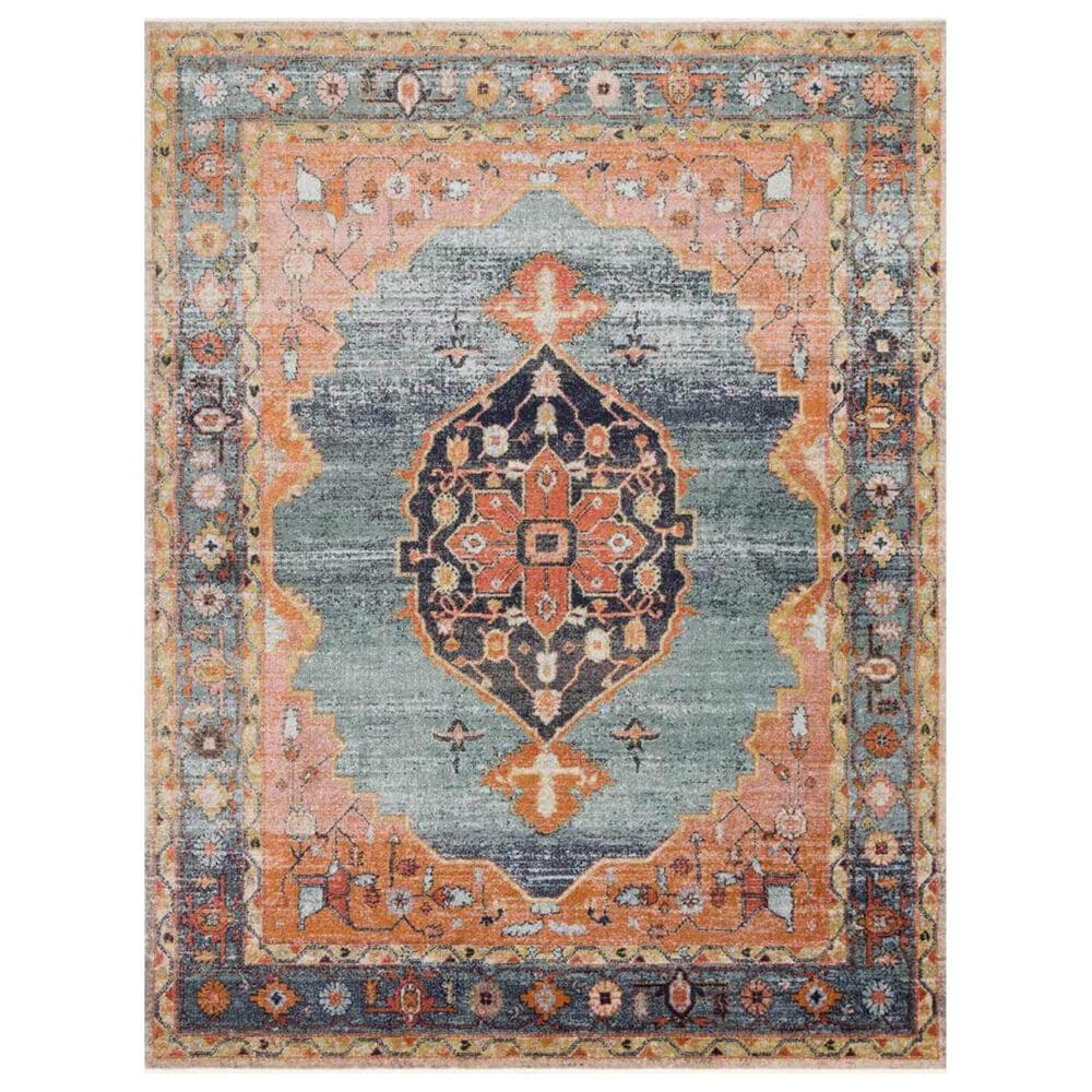 Magnolia Home Graham GRA-02 2"3" x 10" Blue and Sunrise Runner, , large