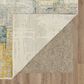 Karastan Memento Nostalgic 10" x 14" Blue Area Rug, , large